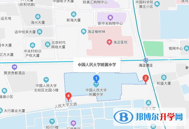 中国人民大学附属中学国际部地址在哪里